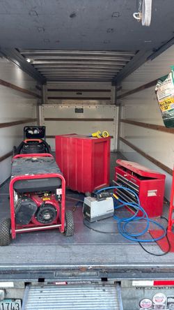 Bundle of mechanics goods shop vac craftsman air compressor generator