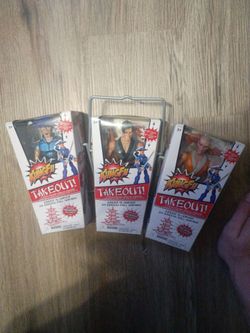 Takeout kungfu figures