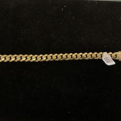 18k Cuban Bracelet 40545-1