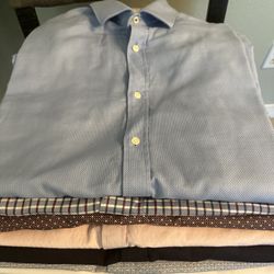 Men’s Dress Shirts Size M 16.5 34/35