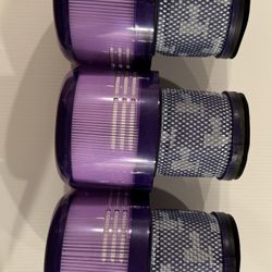 Lemige 3 Pack Vacuum Filters Replacement Parts