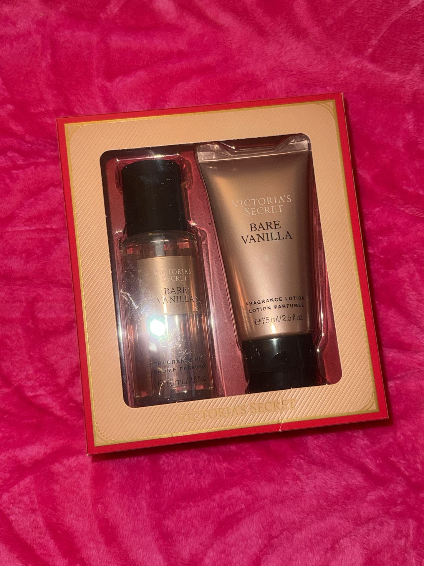 Victoria Secret Bare Vanilla Lotion Set