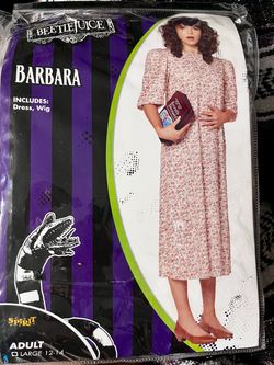 Halloween Adult Barbara beetle juice costume