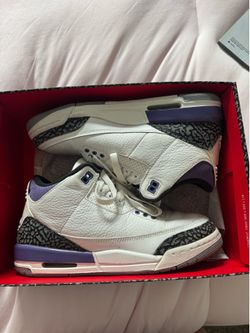 Jordan 3 Retro Dark Iris (GS) 7y