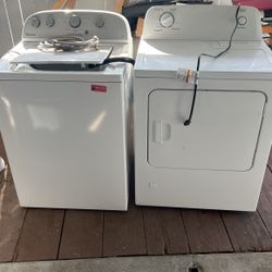Washer and Gas Dryer