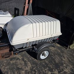Single Axle Enclosed Cargo Trailer