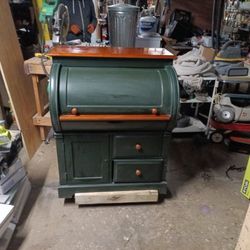Hunter Green Rolltop Desk