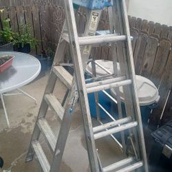 16' Ladder, 6' ladder. 