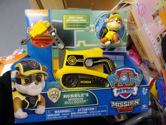 Paw patrol Rubble's Mission Bulldozer