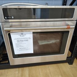$2499 (MSRP$3699, Save $1200) GE Cafe Smart Wall Oven  With Steam Clean