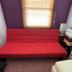 Perfectly Good condition Red futon