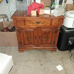 Vintage Mid Century Comode Maplewood