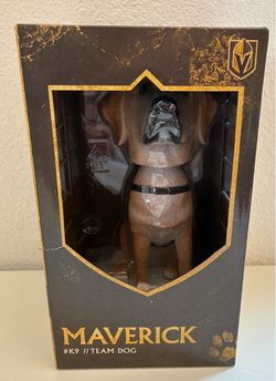 VEGAS GOLDEN KNIGHTS MAVERICK BOBBLEHEAD