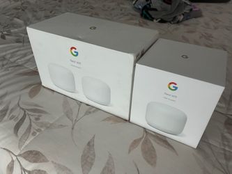Google Nest WiFi Router w/2 add on points $80 OBO