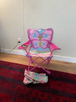 Melissa & Doug Bella Butterfly Child's Outdoor Chair,