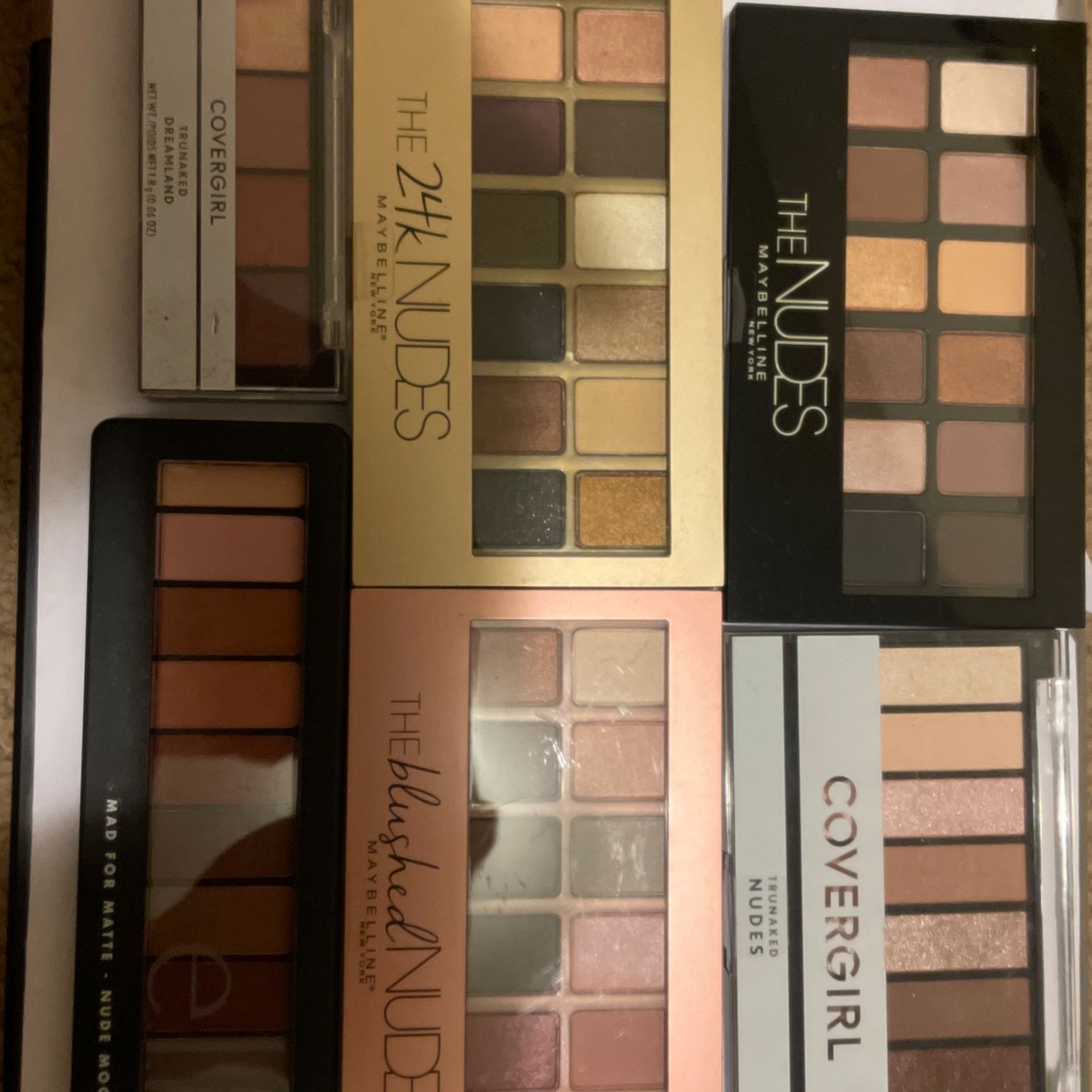 Variety of 6 New Palettes