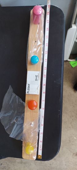 Kids new wood hooks