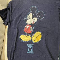 Vintage Mickey Mouse large  shirt