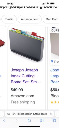 Joseph Joseph Cutting Board Set