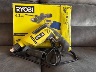 Ryobi 6.2 Amp VSR Hammer Drill