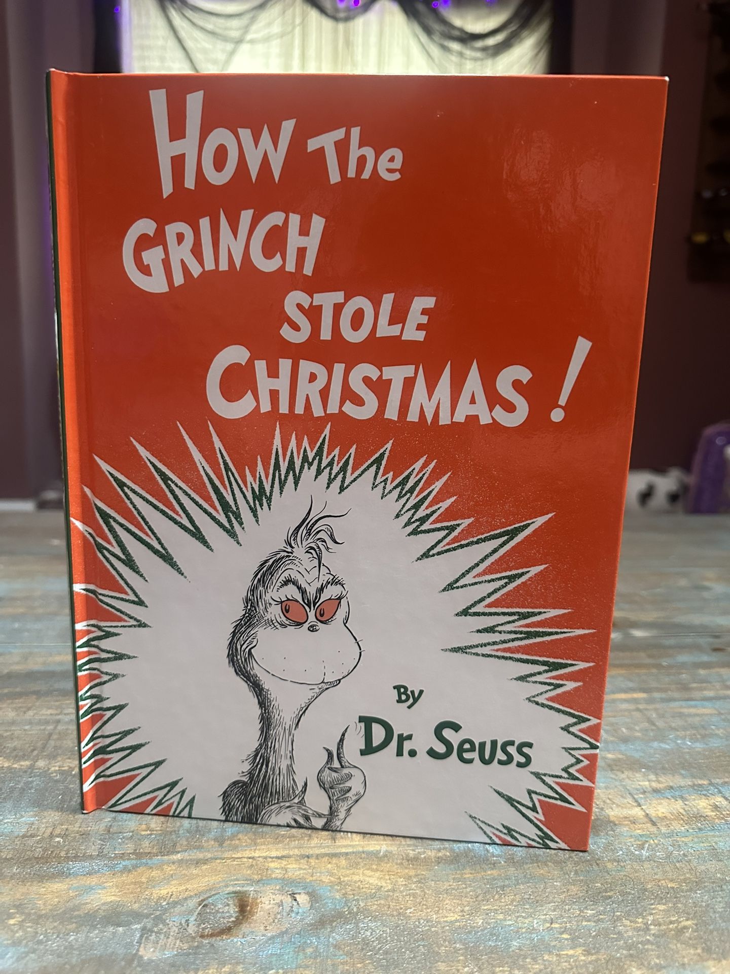 How the Grinch Stole Christmas Hardcover Book