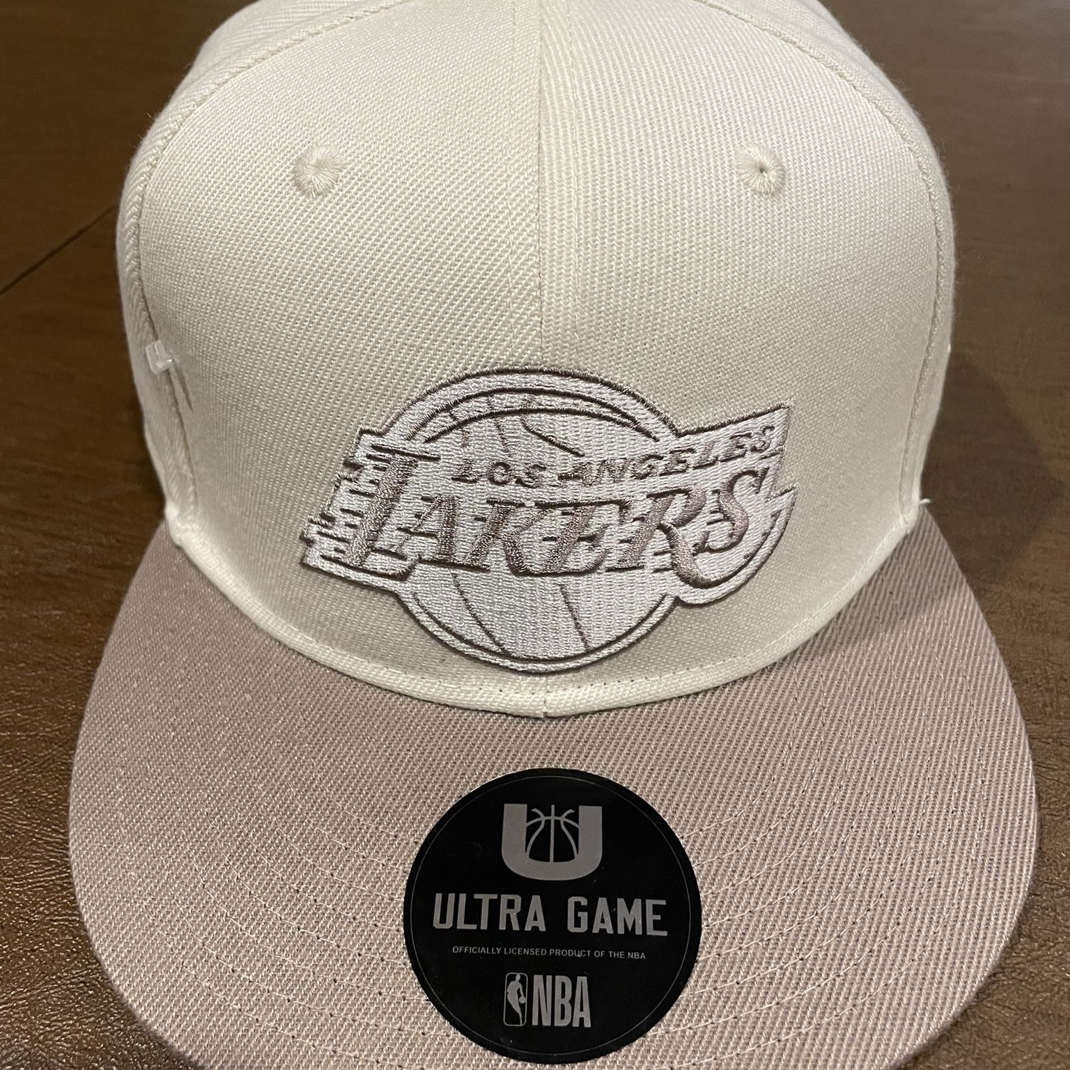 NEW Ultra Game NBA LA Lakers Los Angeles Adjustable Hat Ice Cream