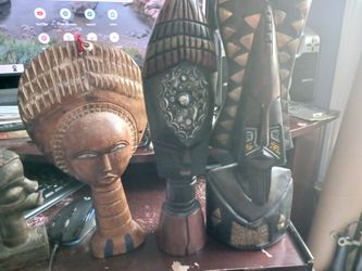 Lot. Of Handcrafted Figures As Pictured 