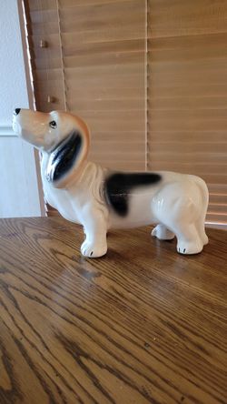 Vintage Ceramic Bassett Hound