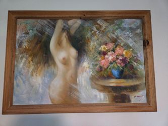 1996 B.Danny impressionistic painting