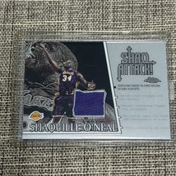 Shaquille O’Neal Jersey Card