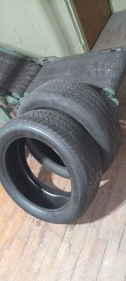 Lot of 4 factory bridgestone 275-50R22 used tire deal