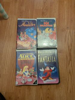 Lot of Disney VHS