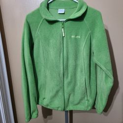 Womens Large Columbia Full Zip Jacket 