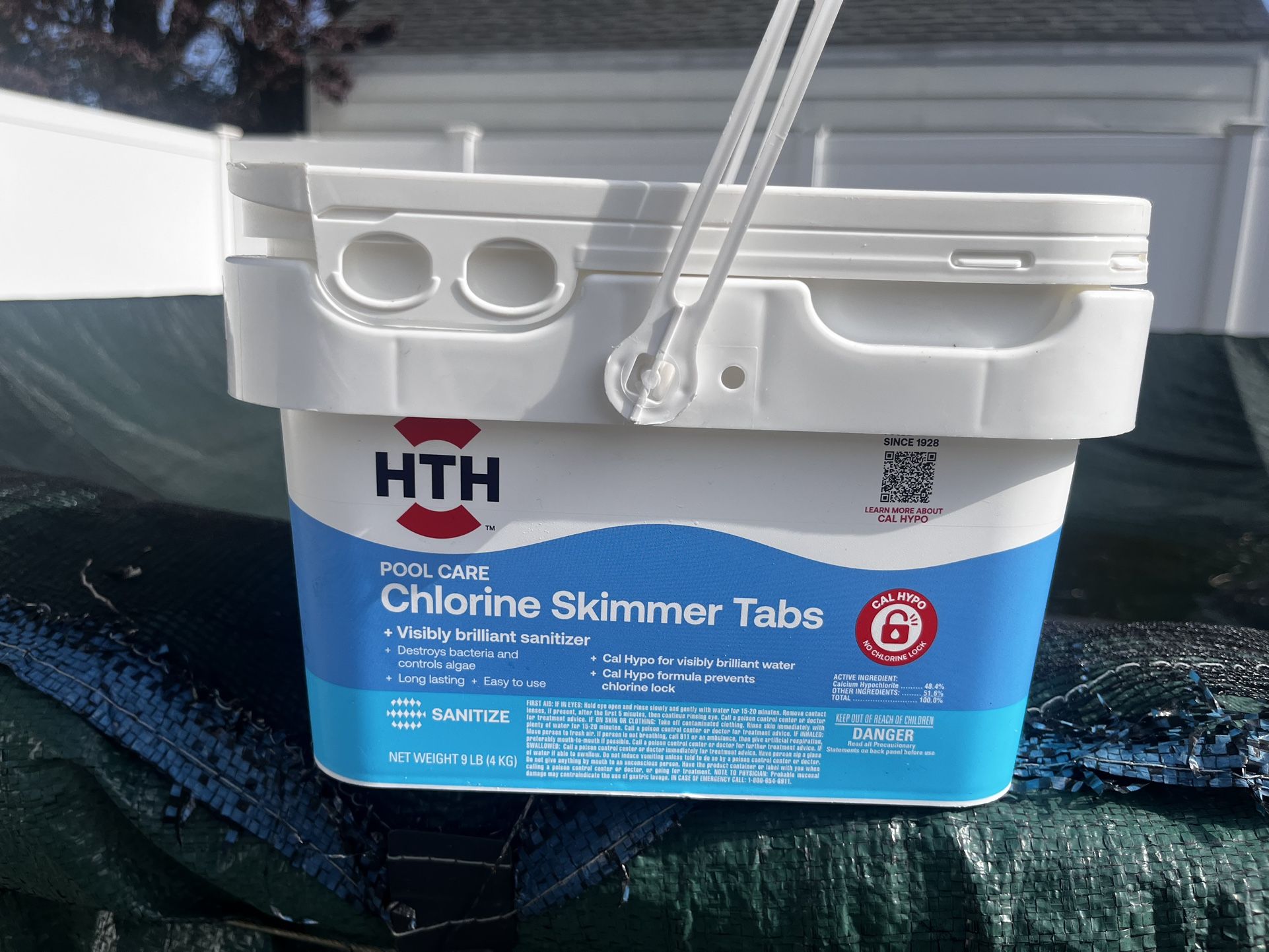 HTH Cal-Hypo Chlorine Tablets 9 Lbs