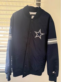 Starter Dallas Cowboys Satin Bomber Jacket BNWT
