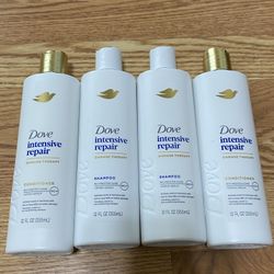 4 Dove Shampoo And Conditioners ($14/set)