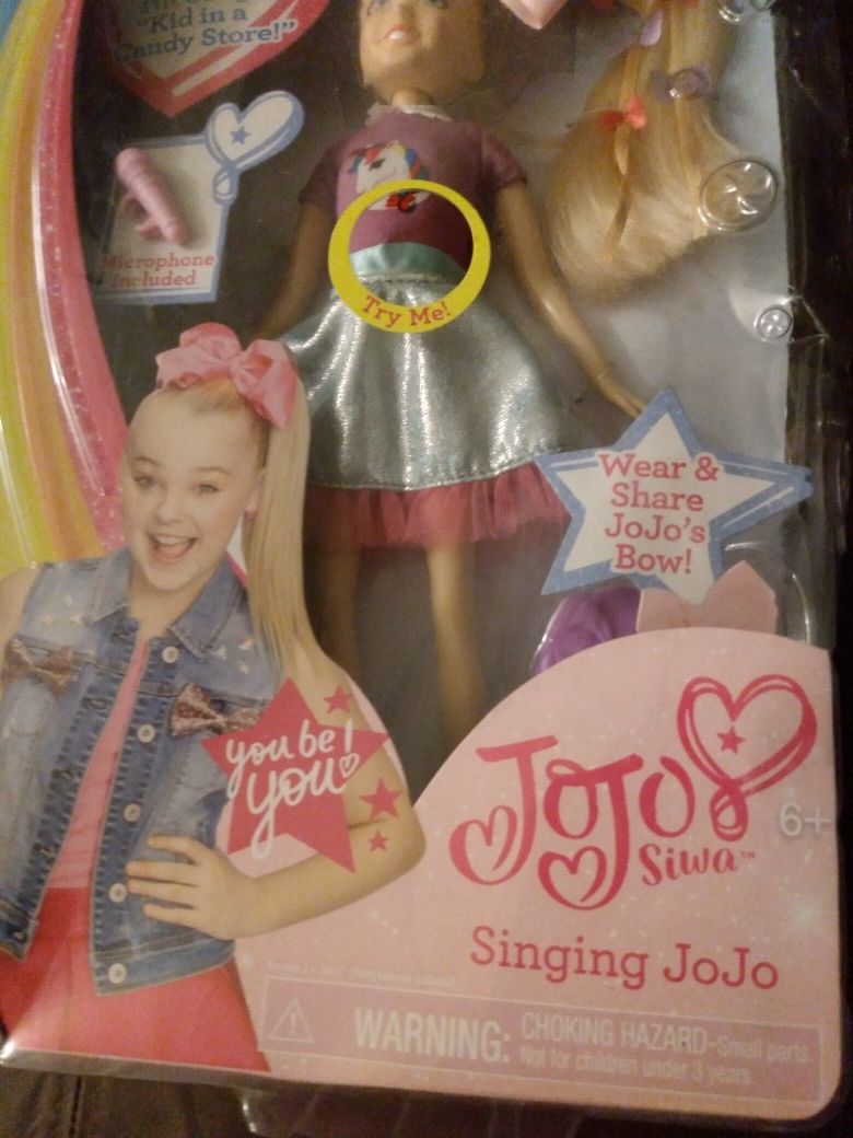 Singing Jojo Siwa Doll Unopened