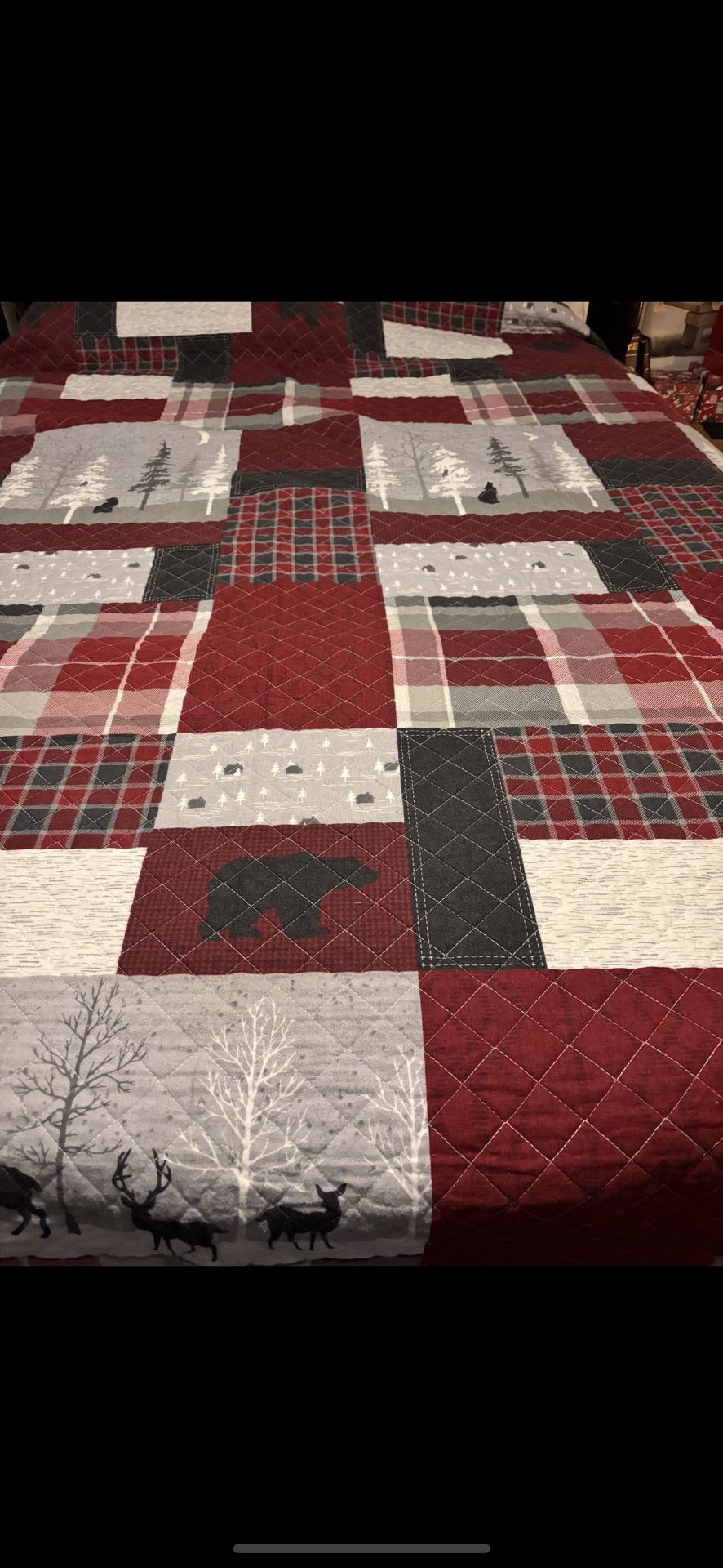 Flannel Quilt Set