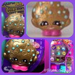 Shopkins Season 5 SWAPKINS GOLD COOKIE KOOKY LIMITED EDITION 12 PACK- SOLD OUT