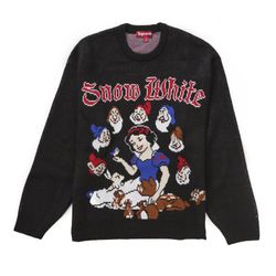 SUPREME SNOW WHITE SWEATER SIZE MEDIUM 