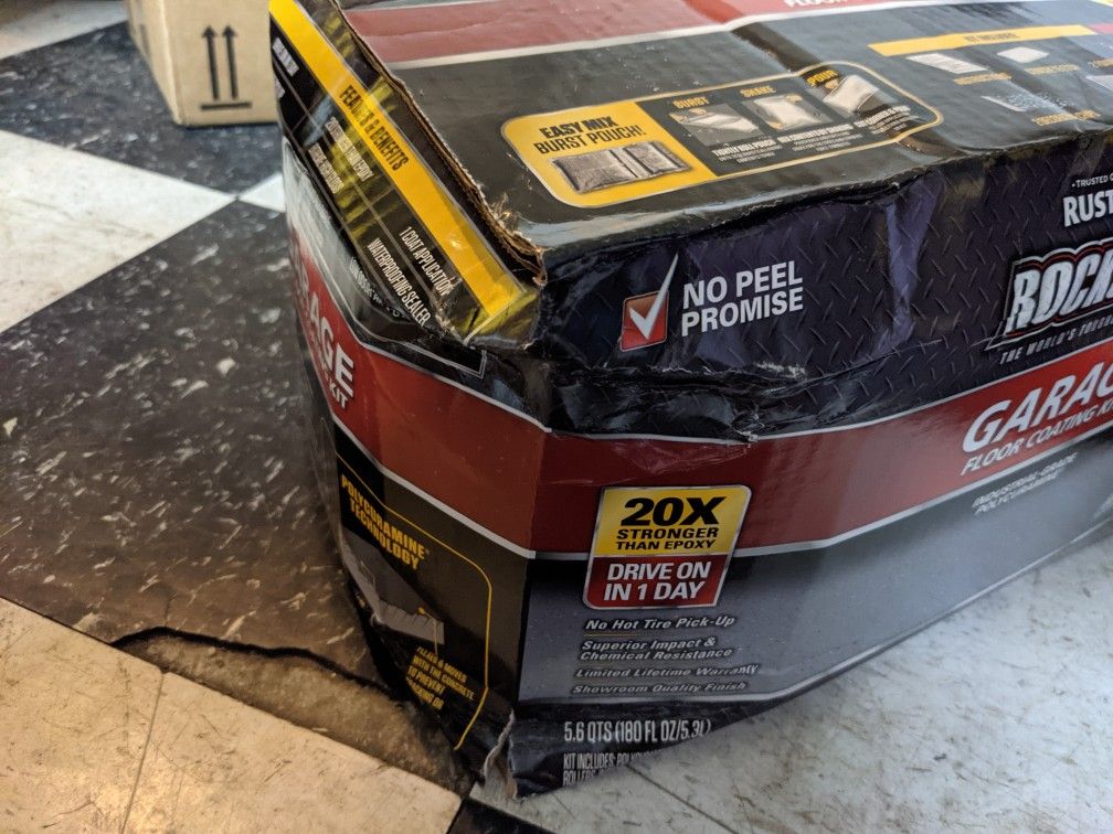 Rustoleum Rock Solid Polycure 2.5 Car Kit