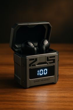 Z5 Gaming Wireless Earbuds with LED Display Charging Case