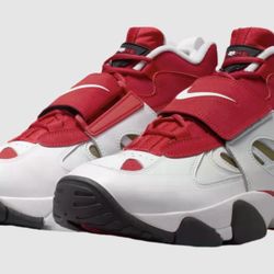 Nike Air Diamond Turf II Men Sz 10 Prime Red 