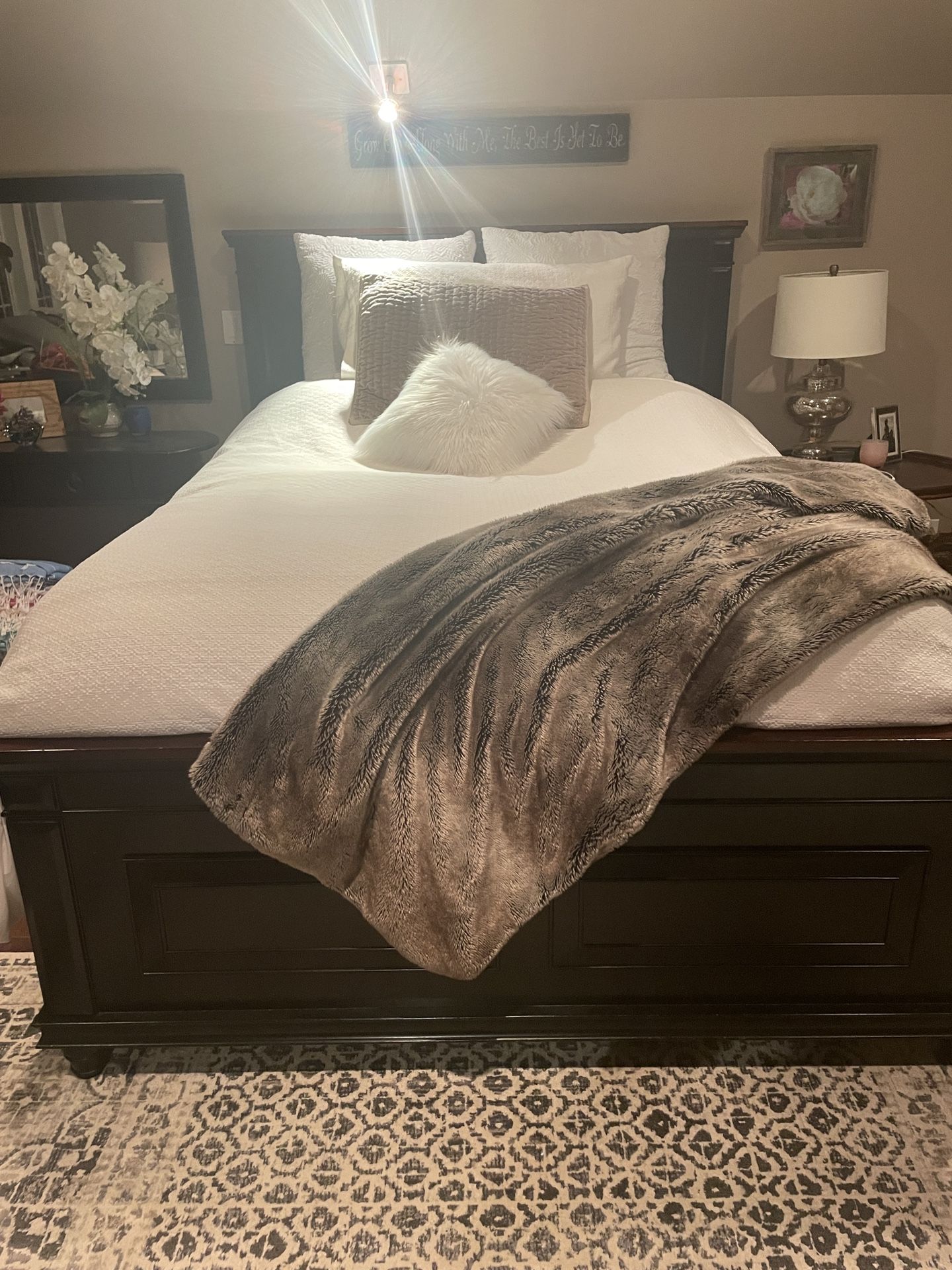 Queen Bed Frame Head And Footboard