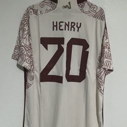 Mexico 22/23 Henry #20 Away Jersey Size 3XLarge 