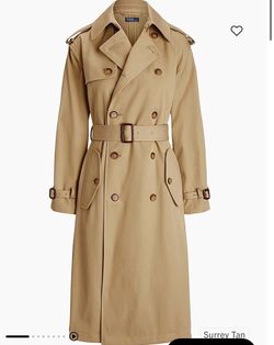 POLO RALPH LAUREN Belted cotton-gabardine trench coat