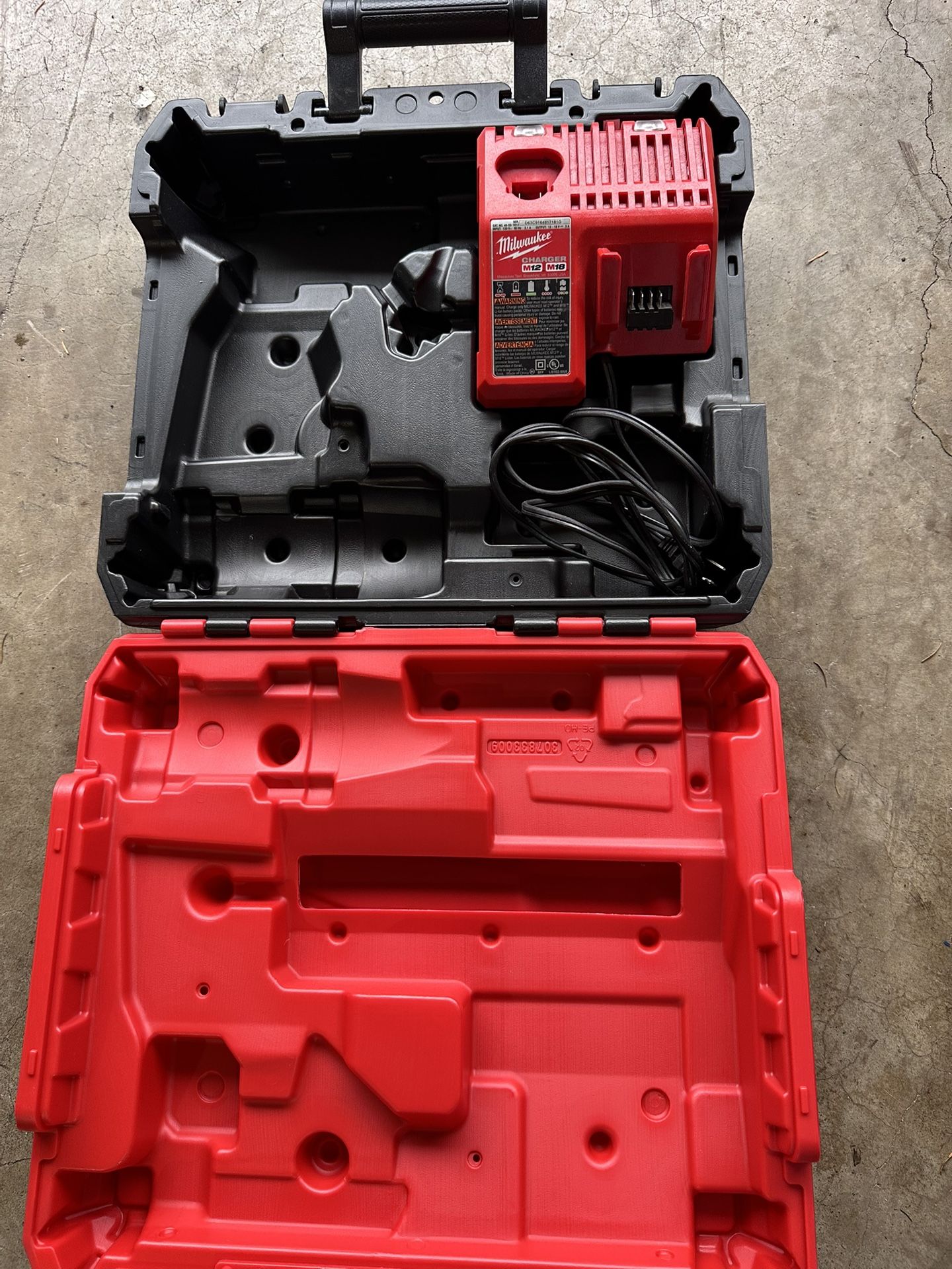Milwaukee Drill Case With Charger