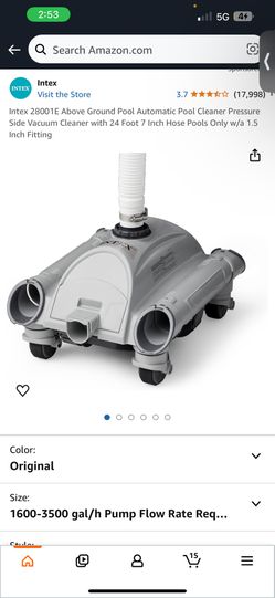 Intex Above Ground Water Vacuum 