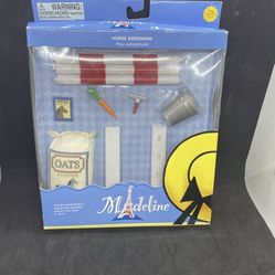 2002 Madeline Play Adventure - Horse Grooming - New In Package 84306