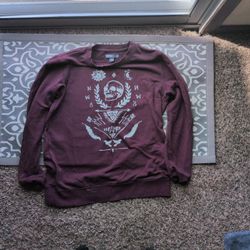 Kendall & Kylie Burgundy Sweater 